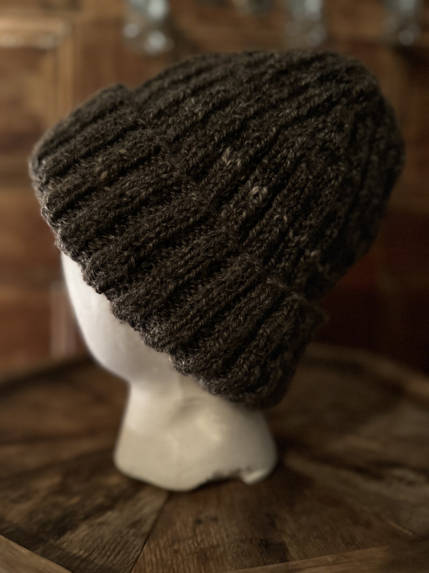 Handspun Wensleydale Hat (Fefe)