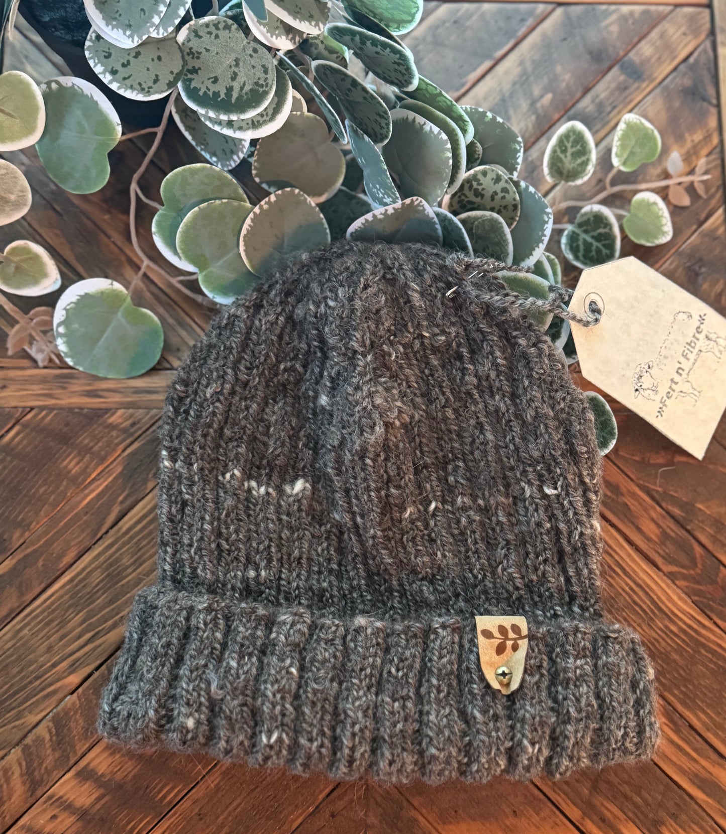 Handspun Wensleydale Hat (Fefe)